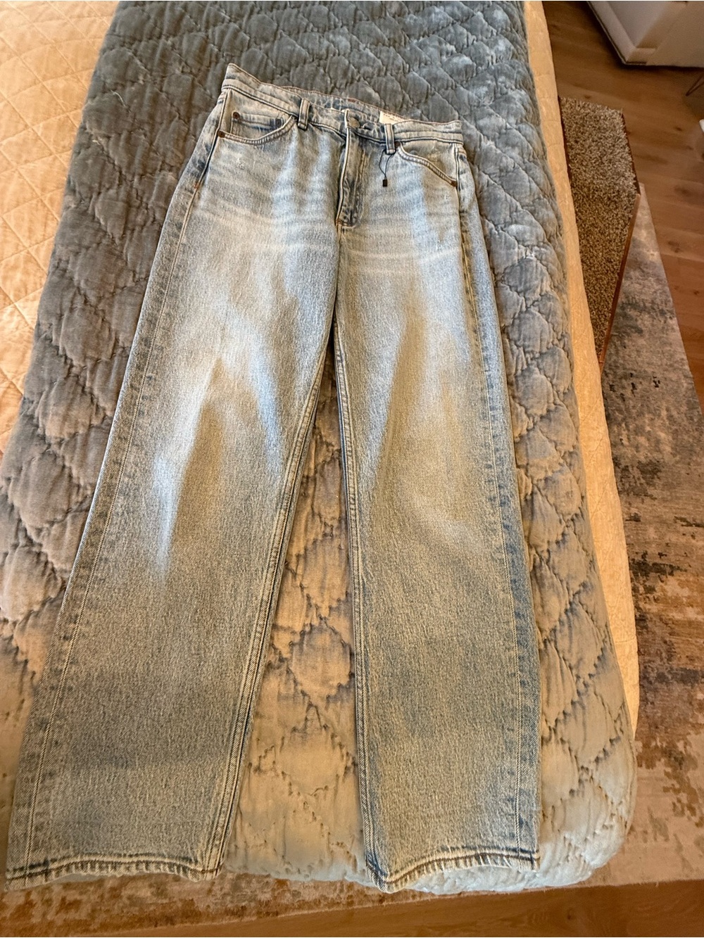 Rag & Bone Harlow Mid-Rise Jeans in Lou Wash Size 27